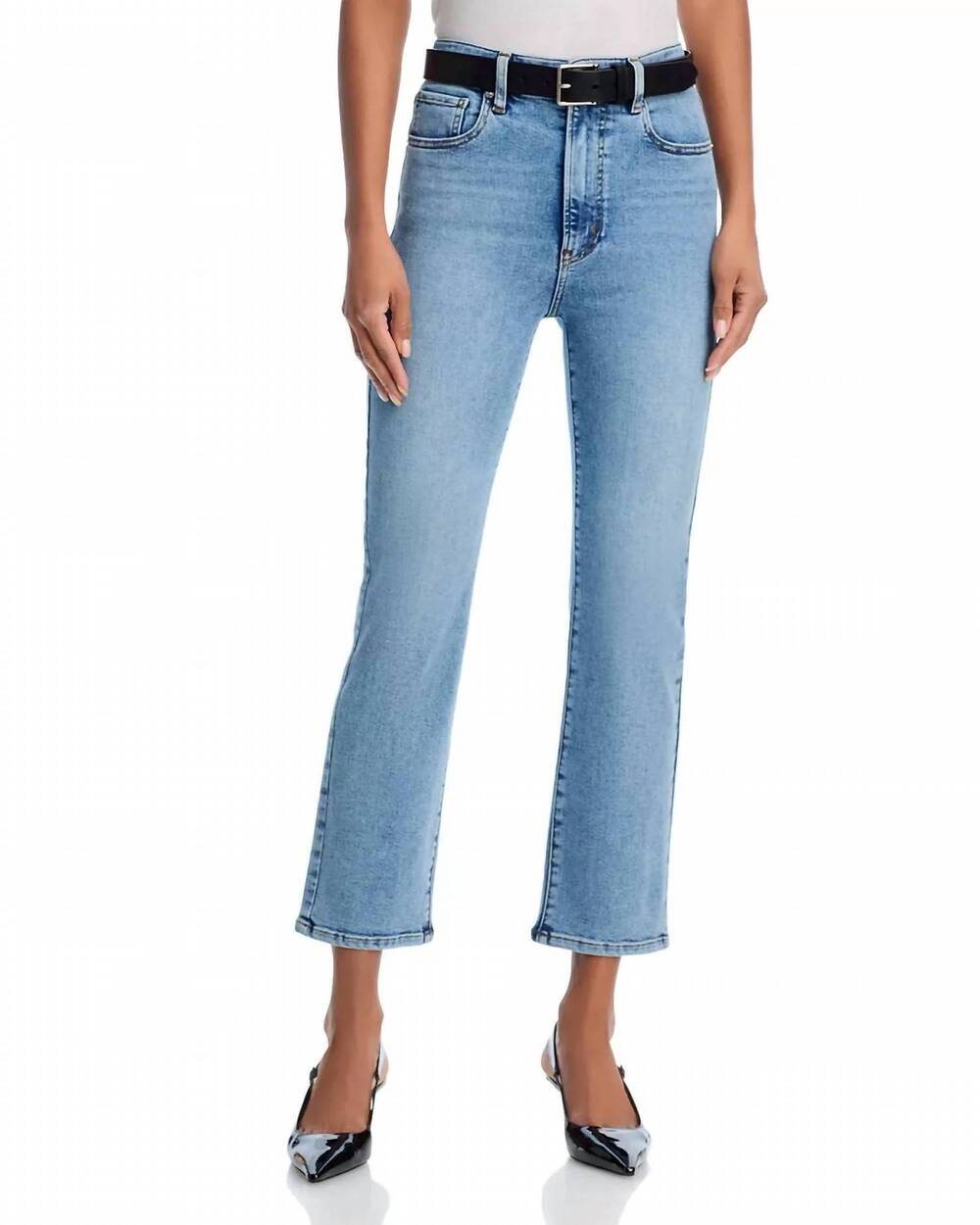 NEW FRAME women's the pencil crop jean in lark